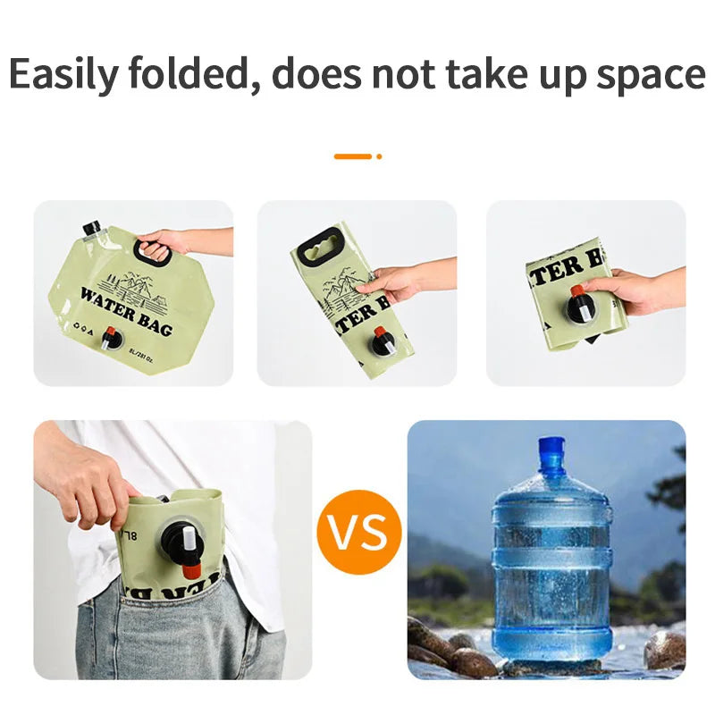 Portable Water Bag for Camping and Hiking