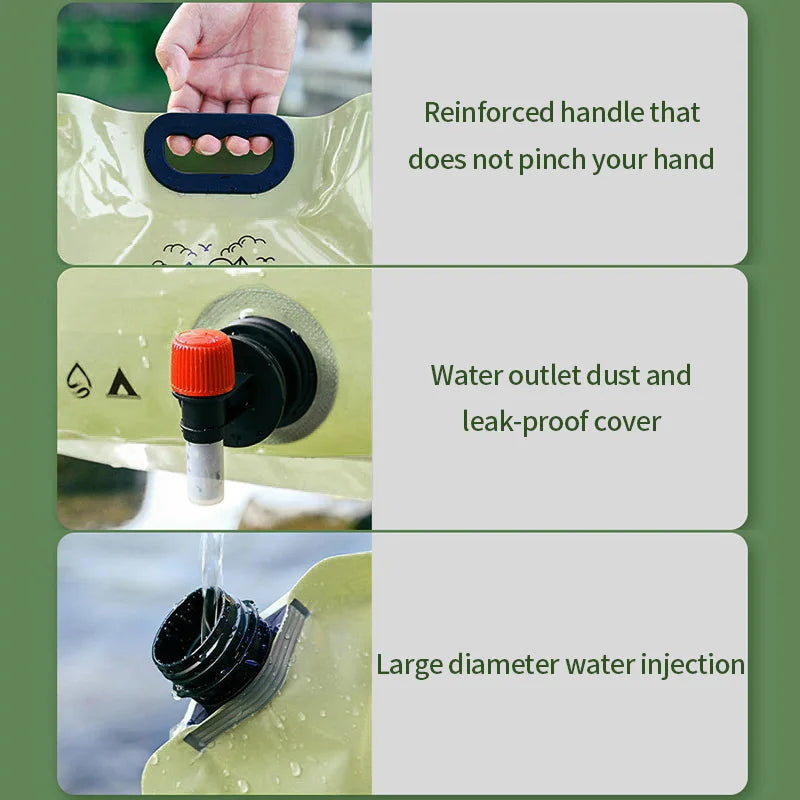 Portable Water Bag for Camping and Hiking